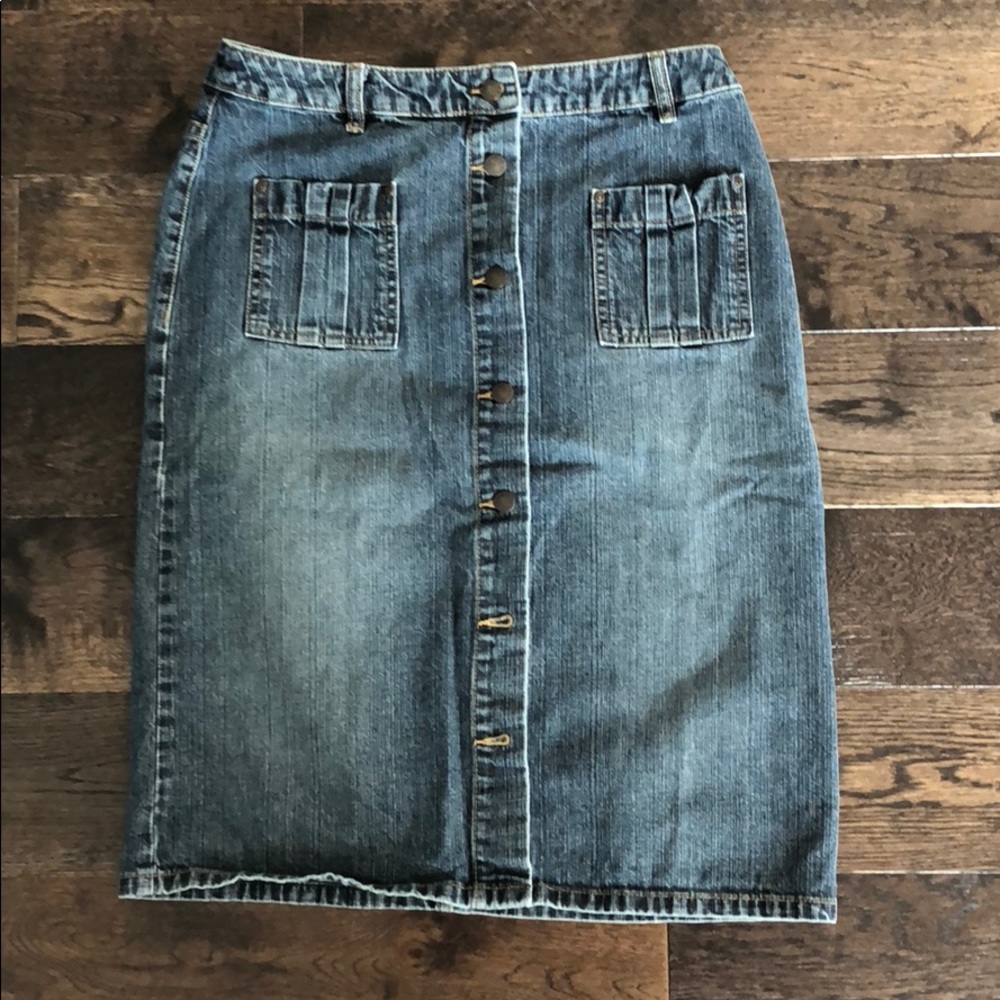 Esprit Jean Midi Skirt